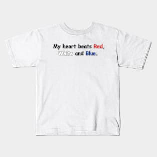 USA lover Kids T-Shirt